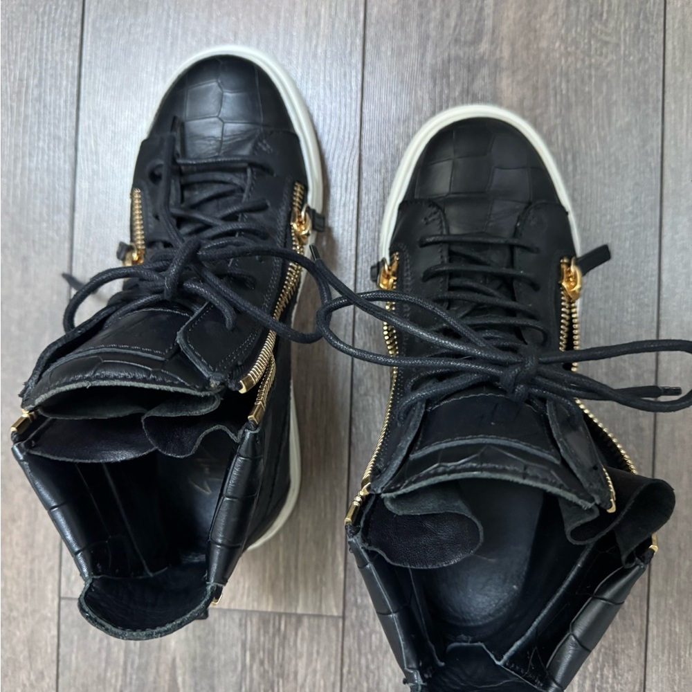 Giuseppe Zanotti Black Sneakers - Picture 4 of 6